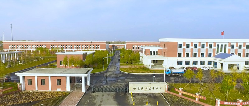 新区净水厂鸟瞰